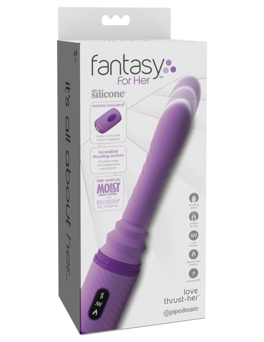 PIPEDREAM - FANTASY FOR HER - LOVE THRUST-HER  PURPLE