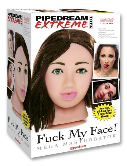 PIPEDREAM - PDX EXTREME - PIPEDREAM EXTREME TOYZ FUCK MY FACE MEGA MASTURBATOR - BRUNETTE  LIGHT