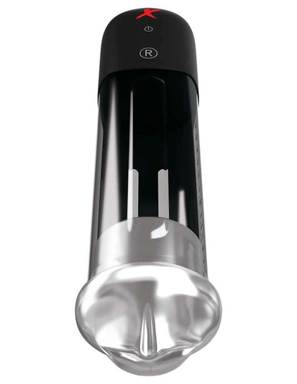 PIPEDREAM - PDX ELITE - BLOWJOB POWER PUMP  CLEAR/BLACK