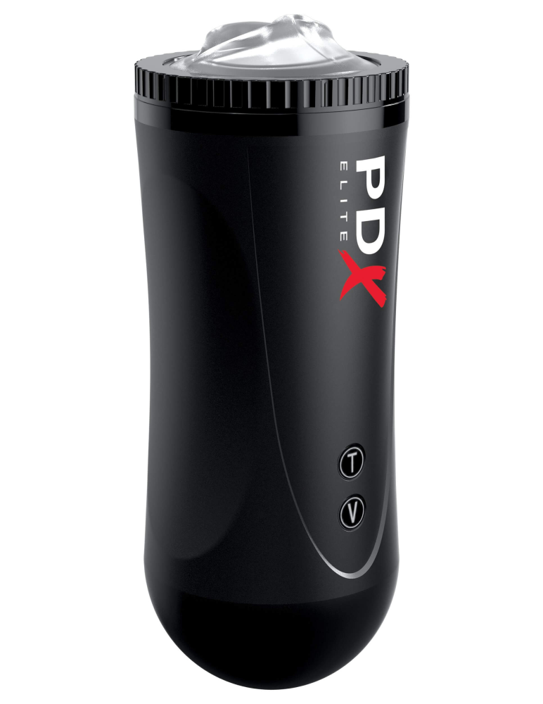 PIPEDREAM - PDX ELITE - MOTO STROKER BLACK