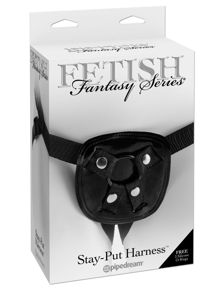 PIPEDREAM - FETISH FANTASY SERIES - STAY-PUT HARNESS  BLACK
