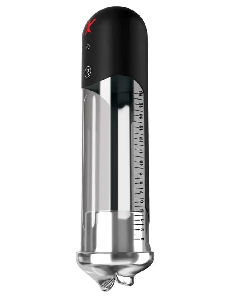 PIPEDREAM - PDX ELITE - BLOWJOB POWER PUMP  CLEAR/BLACK