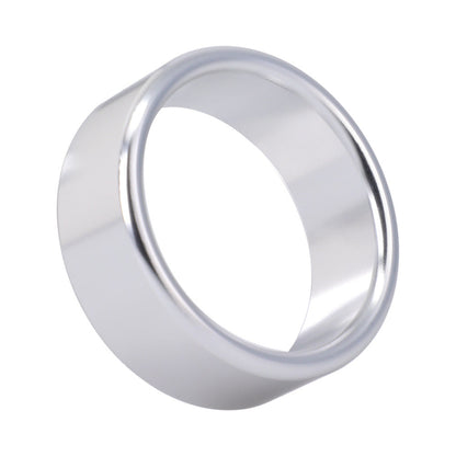 ROCK SOLID BRUSHED ALLOY LARGE (1.75IN X .75IN) SILVER