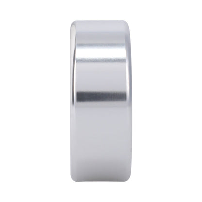 ROCK SOLID BRUSHED ALLOY LARGE (1.75IN X .75IN) SILVER