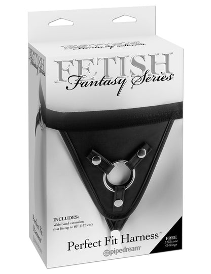 PIPEDREAM - FETISH FANTASY SERIES - PERFECT FIT HARNESS  BLACK