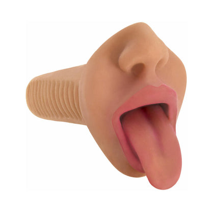 NOVEDADES CURVE - JUGUETES CURVE MAESTRA PERFECTA CHUPAR SELENE GARGANTAS PROFUNDAS VIBRANTES MASTURBADOR BUCAL TAN