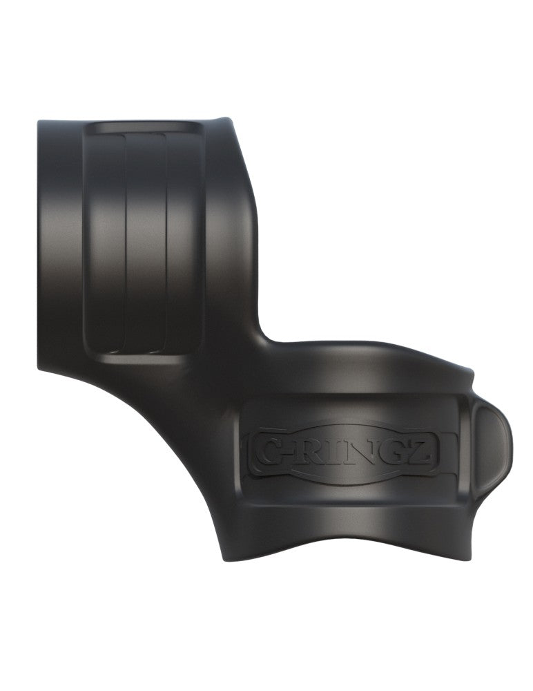 PIPEDREAM - FANTASY C-RINGZ - MR. BIG COCK RING AND BALL STRETCHER  BLACK