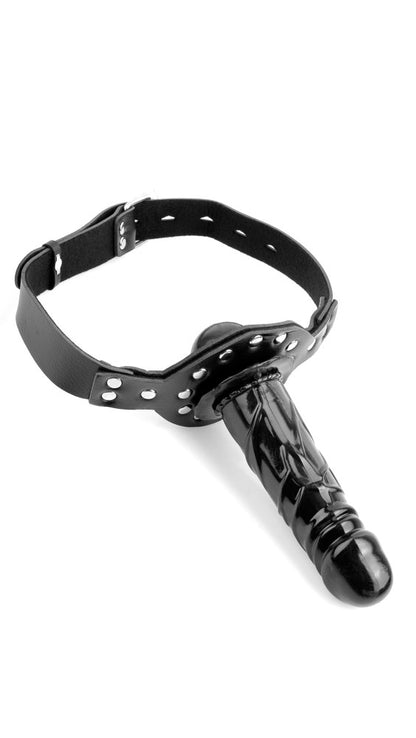 PIPEDREAM - FETISH FANTASY SERIES - DELUXE BALL GAG WITH DILDO  BLACK