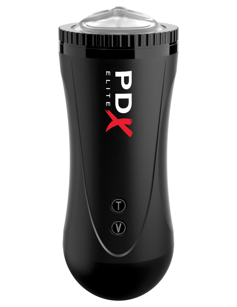 PIPEDREAM - PDX ELITE - MOTO STROKER BLACK