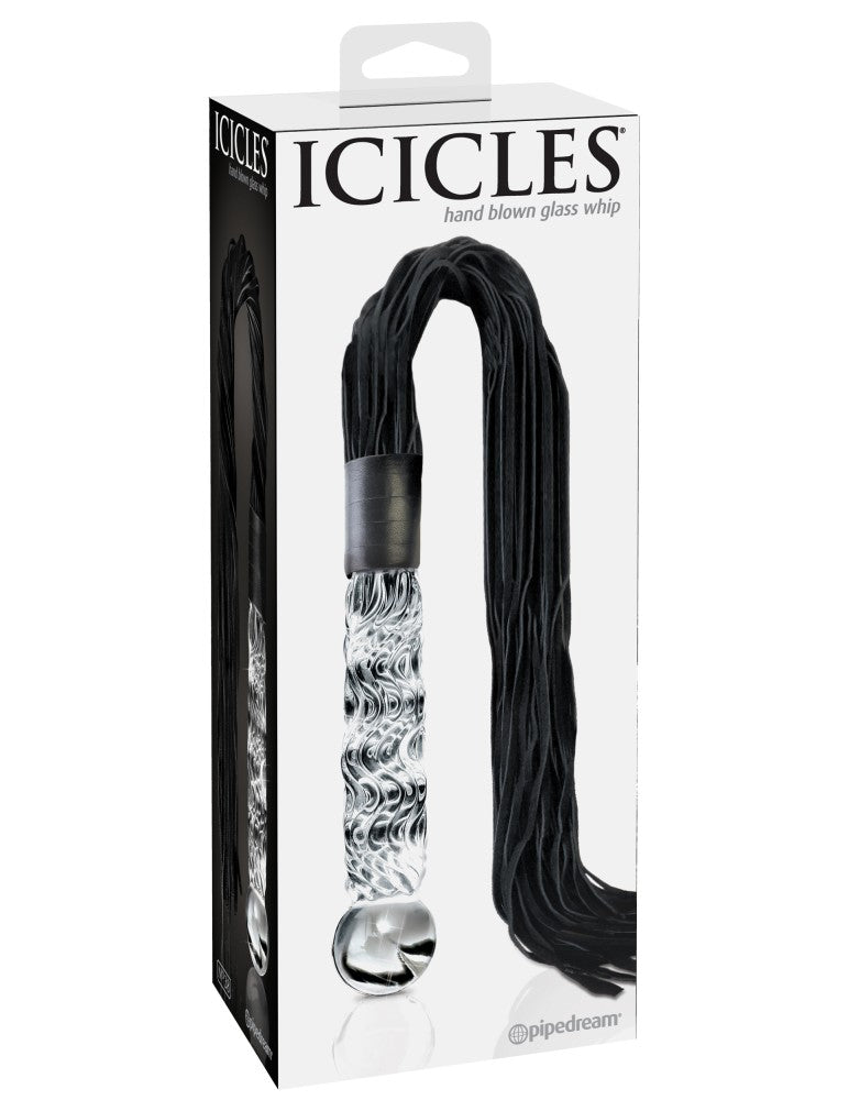 PIPEDREAM - ICICLES - NO. 38  CLEAR/BLACK