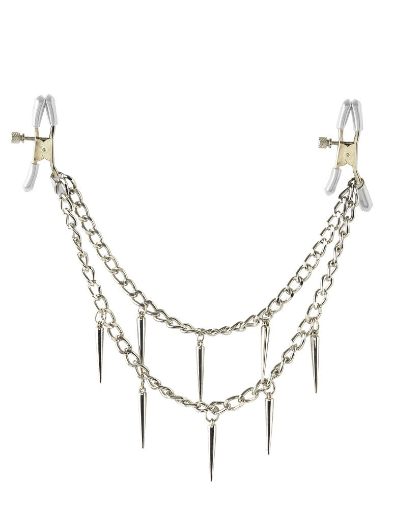 PIPEDREAM - FETISH FANTASY SERIES - ROCK HARD NIPPLE CLAMPS  SILVER