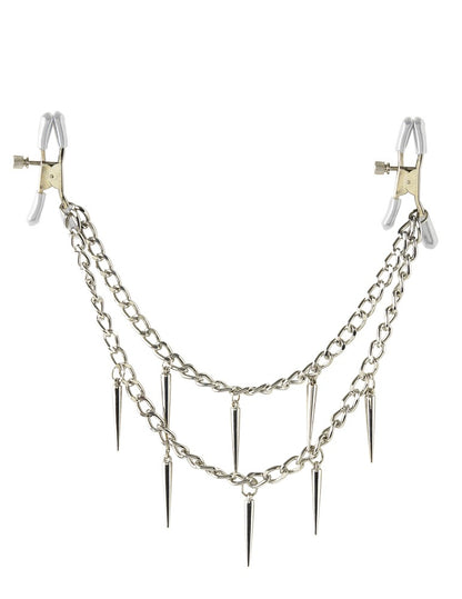 PIPEDREAM - FETISH FANTASY SERIES - ROCK HARD NIPPLE CLAMPS  SILVER