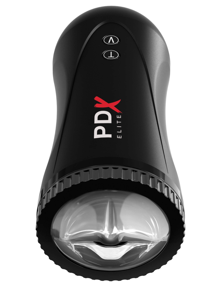 PIPEDREAM - PDX ELITE - MOTO STROKER BLACK