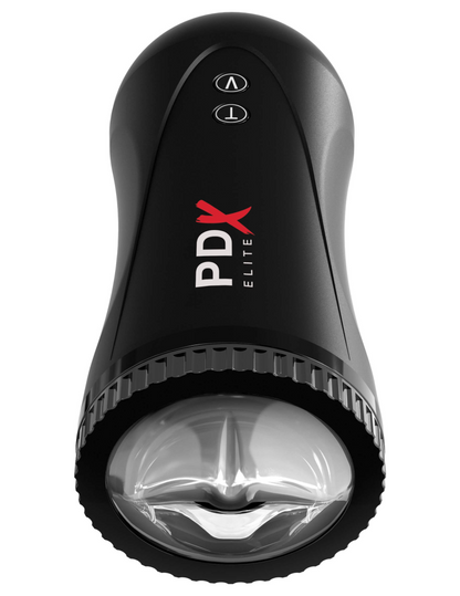 PIPEDREAM - PDX ELITE - MOTO STROKER BLACK