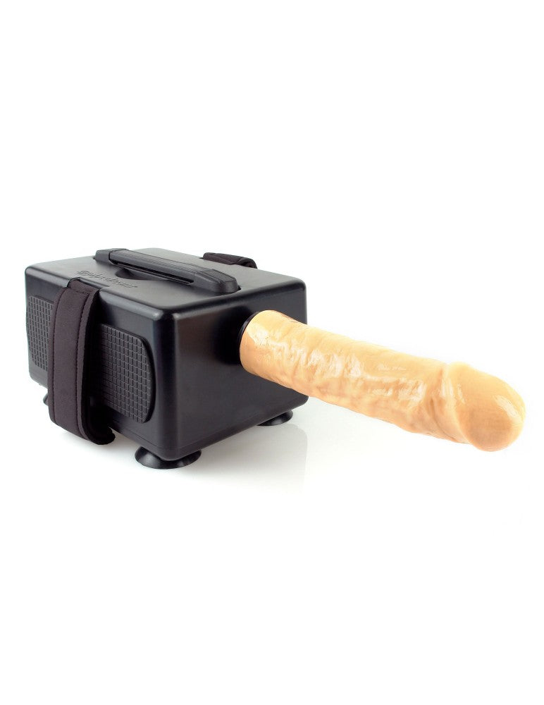 PIPEDREAM - FETISH FANTASY SERIES - PORTABLE SEX MACHINE BLACK/LIGHT/PURPLE