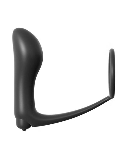 PIPEDREAM - ANAL FANTASY COLLECTION - ASS-GASM COCKRING VIBRATING PLUG BLACK