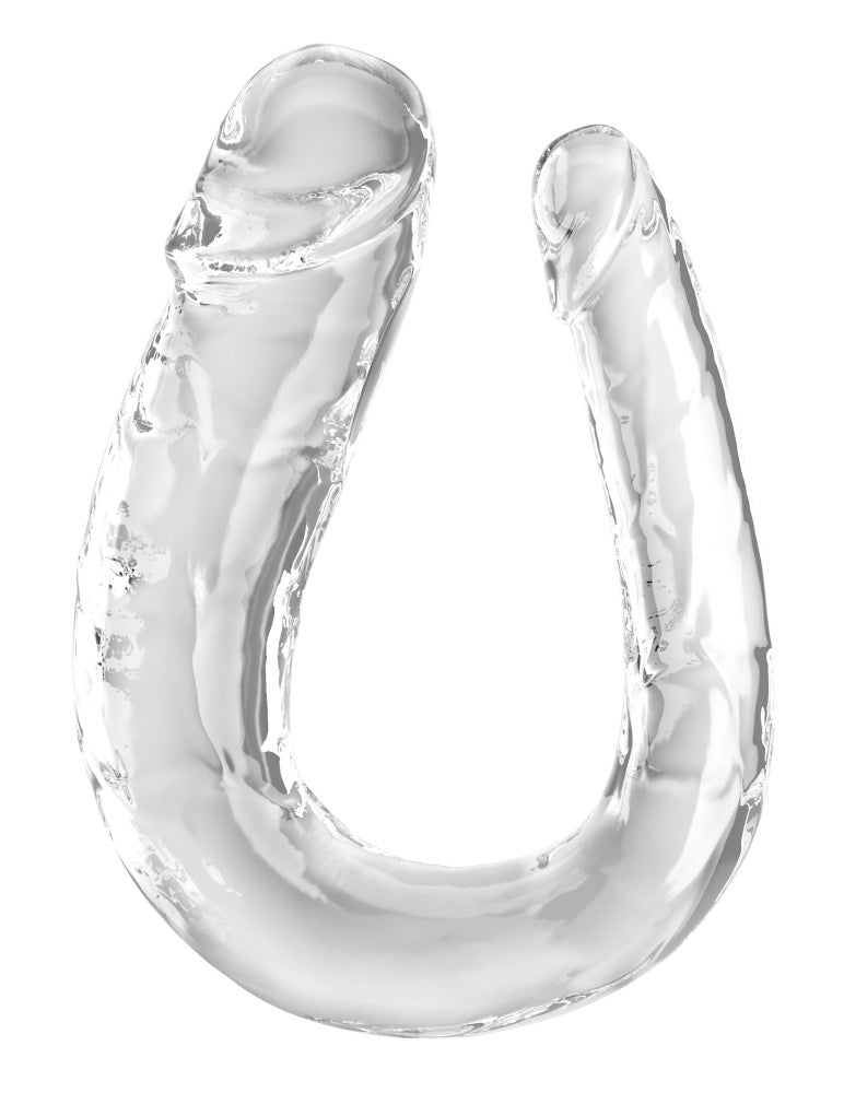 PIPEDREAM - KING COCK CLEAR - LARGE DOUBLE TROUBLE CLEAR