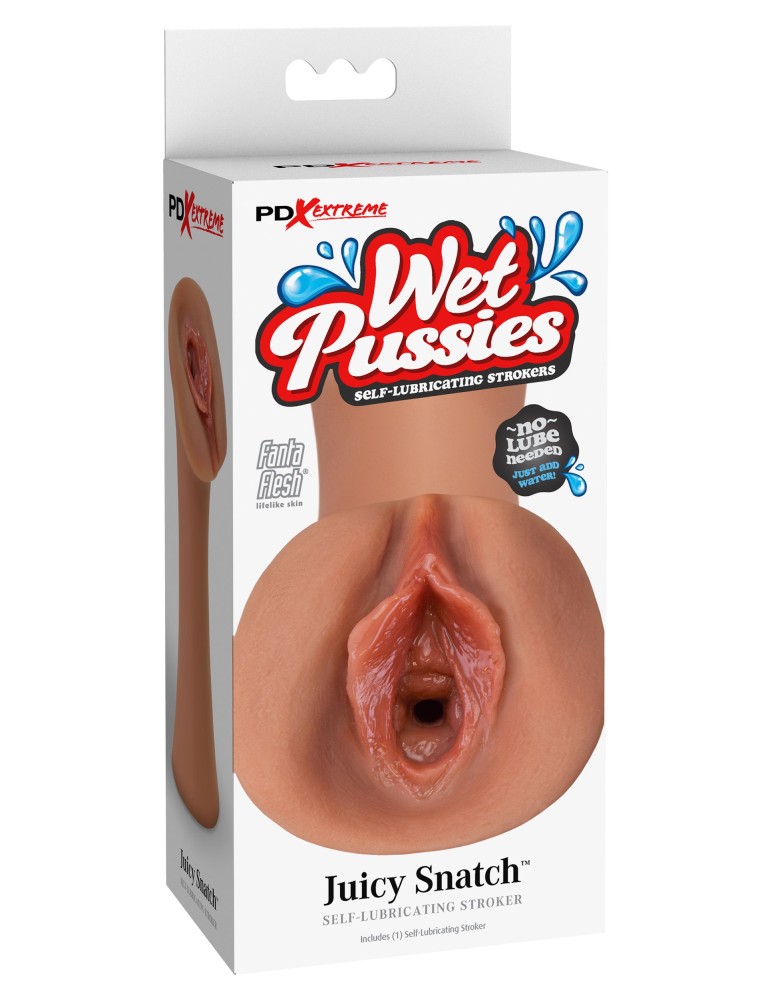 PIPEDREAM - PDX EXTREME - WET PUSSIES - JUICY SNATCH TAN