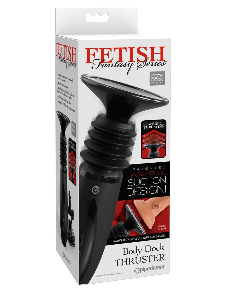 PIPEDREAM - FETISH FANTASY SERIES - BODY DOCK HANDHELD THRUSTER BLACK