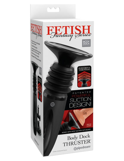 PIPEDREAM - FETISH FANTASY SERIES - BODY DOCK HANDHELD THRUSTER BLACK