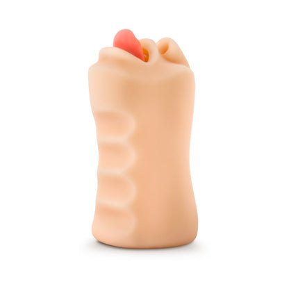 BLUSH - X5 MEN ORAL ANNE MOUTH STROKER BEIGE