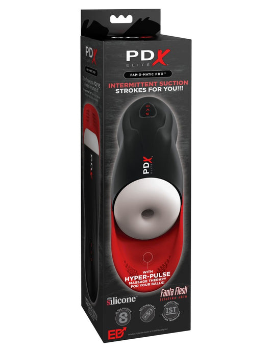 PIPEDREAM - PDX ELITE - FAP-O-MATIC PRO WHITE/BLACK