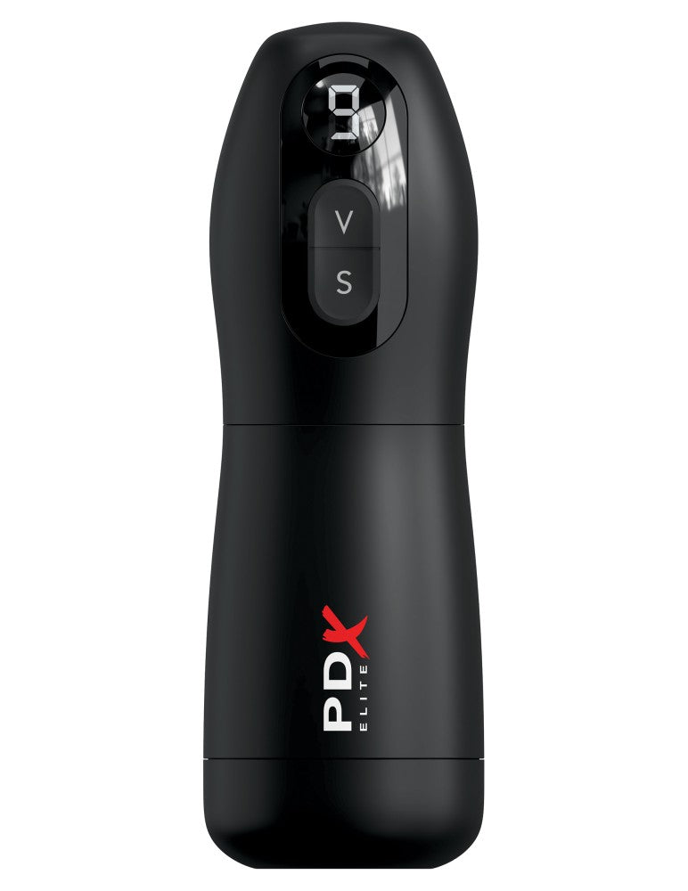 PIPEDREAM - PDX ELITE - SUCK-O-MATIC FROSTED/BLACK