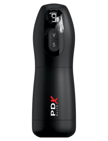 PIPEDREAM - PDX ELITE - SUCK-O-MATIC FROSTED/BLACK