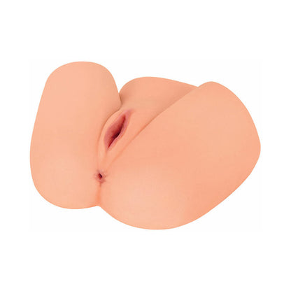 CURVE NOVELTIES - CURVE TOYS MISTRESS PERFECT FUCK ZOE JACKHAMMER VIBRATING DUAL ENTRY MASTURBATOR BEIGE