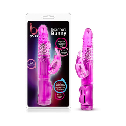B YOURS BEGINNER''S BUNNY RABBIT VIBRATOR PINK