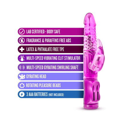 B YOURS BEGINNER''S BUNNY RABBIT VIBRATOR PINK