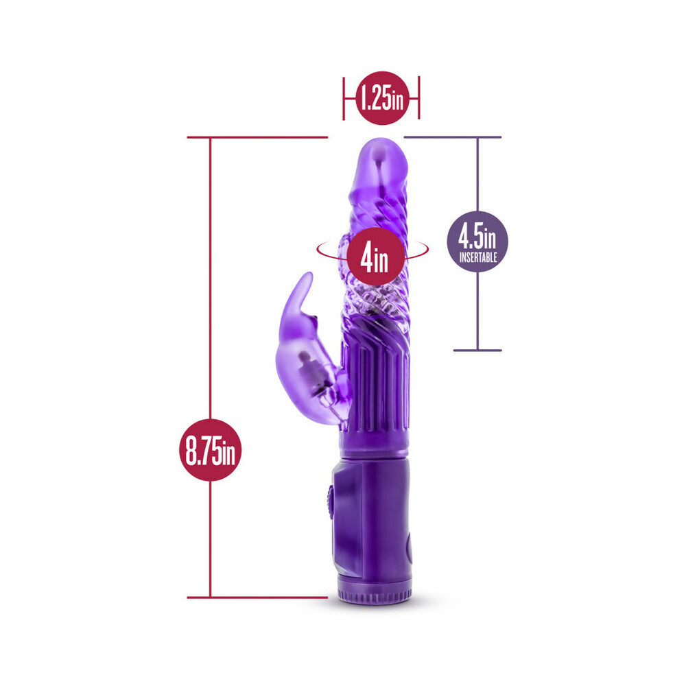 B YOURS BEGINNER''S BUNNY RABBIT VIBRATOR PURPLE