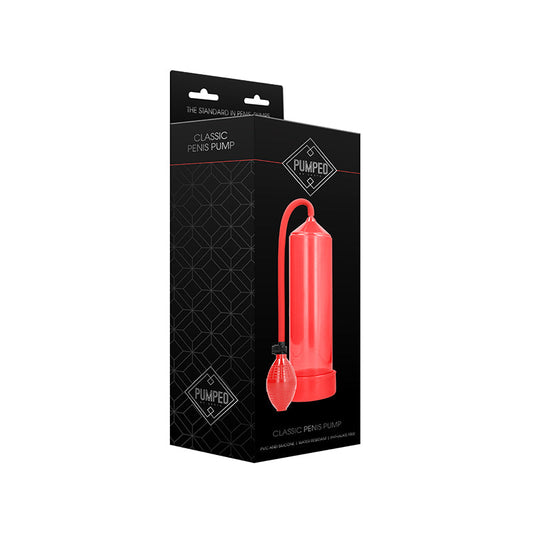 PUMPED CLASSIC PENIS PUMP RED