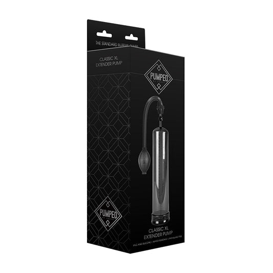 SHOTS - PUMPED CLASSIC XL EXTENDER PENIS PUMP BLACK