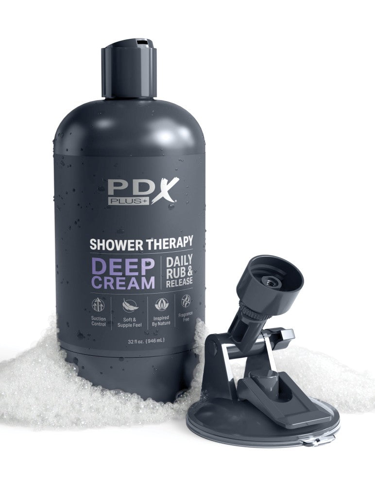 PIPEDREAM - PDX PLUS - SHOWER THERAPY - DEEP CREAM FROSTED