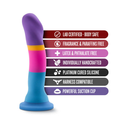 AVANT D1 HOT ''N'' COOL 7.5 IN. SILICONE DILDO