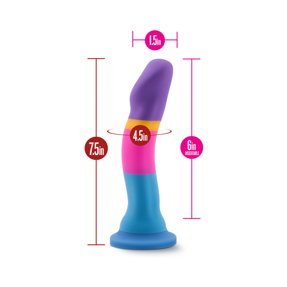 BLUSH - AVANT D1 HOT ''N'' COOL 7.5 IN. SILICONE DILDO