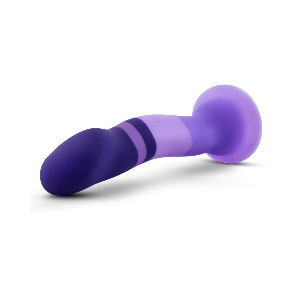 COLORETE - DILDO DE SILICONA AVANT D2 PURPLE RAIN DE 7.5 PULGADAS
