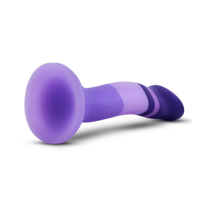 COLORETE - DILDO DE SILICONA AVANT D2 PURPLE RAIN DE 7.5 PULGADAS