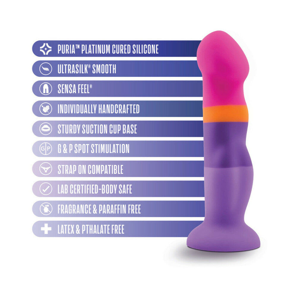 BLUSH - AVANT D3 SUMMER FLING 8 IN. SILICONE DILDO