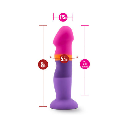 BLUSH - AVANT D3 SUMMER FLING 8 IN. SILICONE DILDO