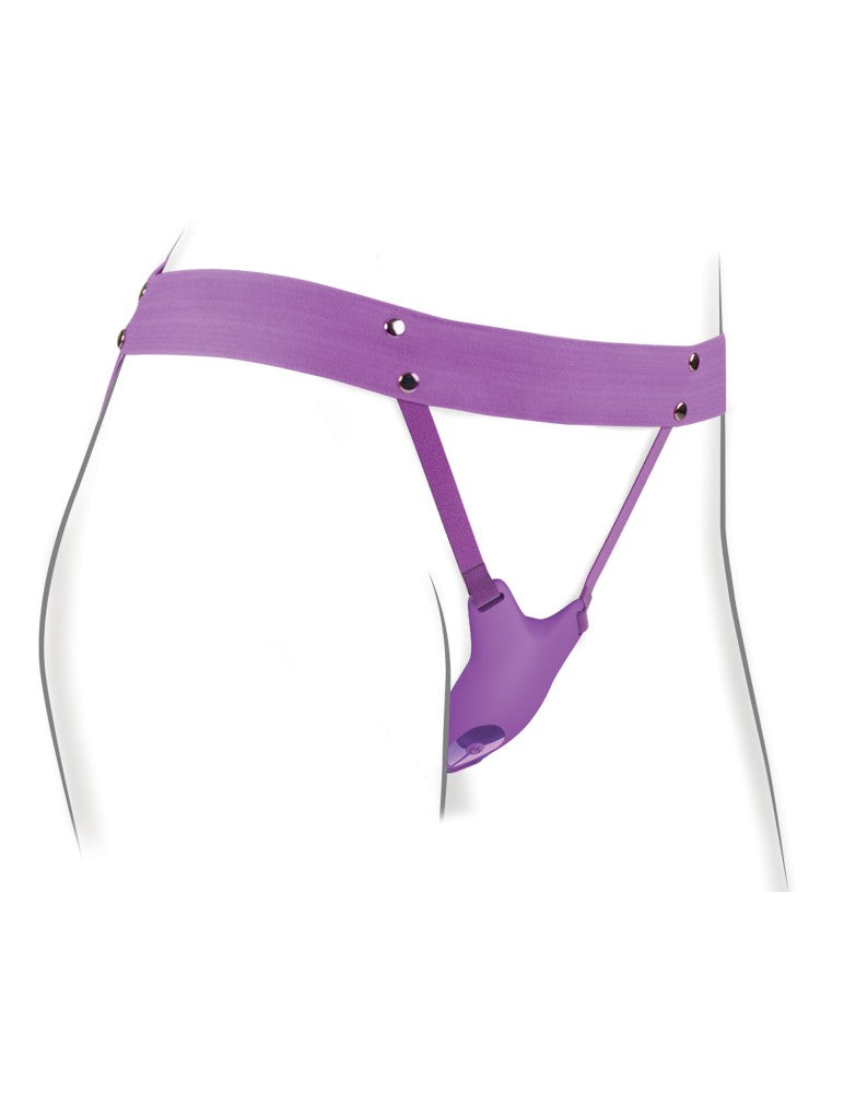 PIPEDREAM - FANTASY FOR HER - ULTIMATE BUTTERFLY STRAP-ON PURPLE