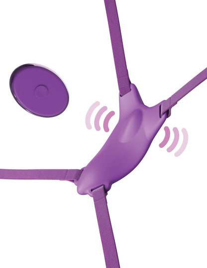 PIPEDREAM - FANTASY FOR HER - ULTIMATE BUTTERFLY STRAP-ON PURPLE