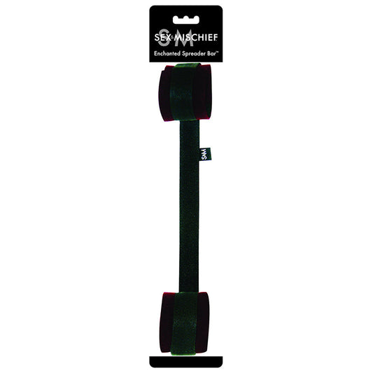 SPORTSHEETS - SEX & MISCHIEF ENCHANTED SPREADER BAR BLACK