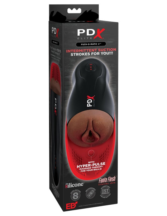 PIPEDREAM - PDX ELITE - FUCK-O-MATIC 2 BLACK/ RED