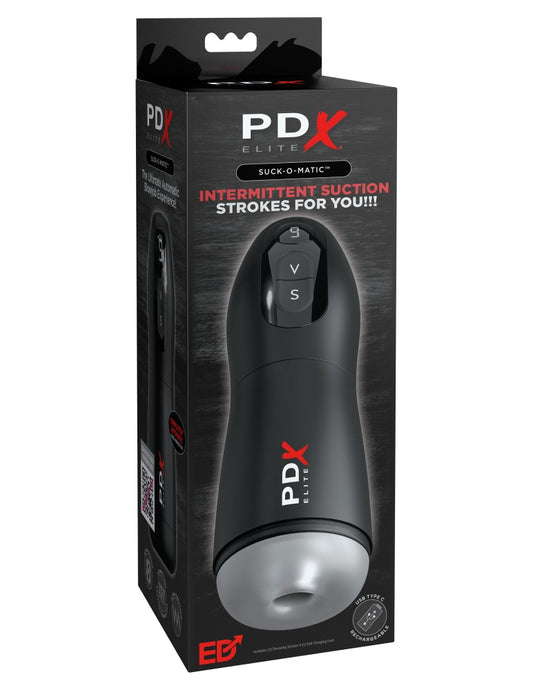PIPEDREAM - PDX ELITE - SUCK-O-MATIC FROSTED/BLACK