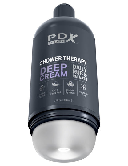 PIPEDREAM - PDX PLUS - SHOWER THERAPY - DEEP CREAM FROSTED