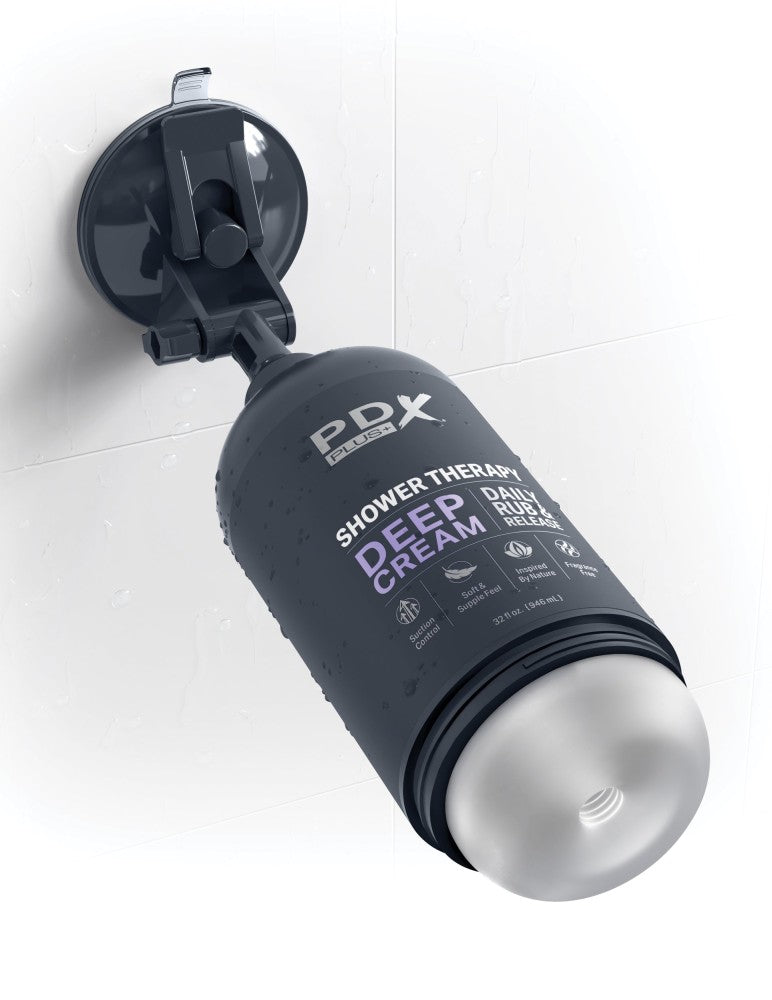 PIPEDREAM - PDX PLUS - SHOWER THERAPY - DEEP CREAM FROSTED
