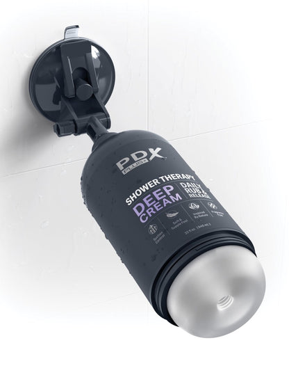 PIPEDREAM - PDX PLUS - SHOWER THERAPY - DEEP CREAM FROSTED