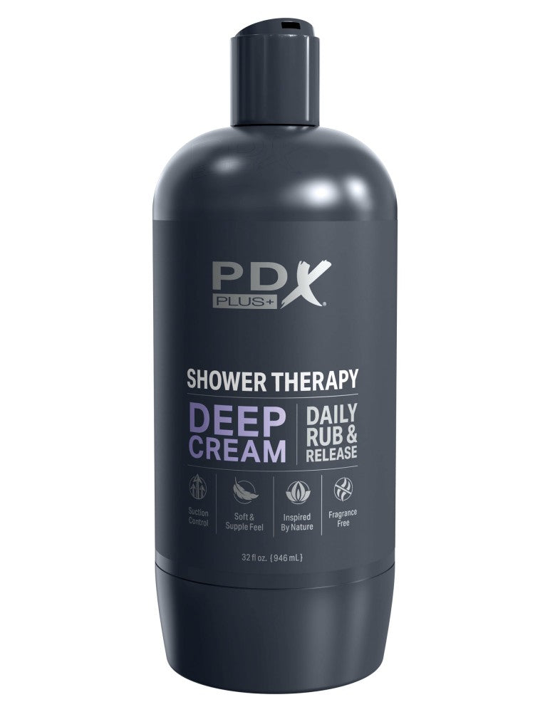 PIPEDREAM - PDX PLUS - SHOWER THERAPY - DEEP CREAM FROSTED